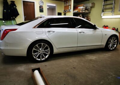 Cadillac CT6, luxury car, car body film, car body wrapping, Car filming, protective film, car body protection, Kileprof