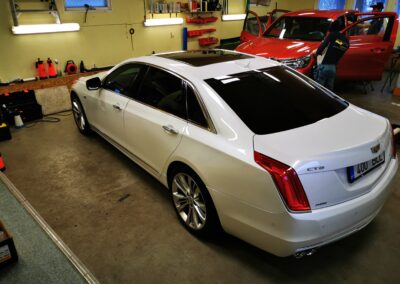 Cadillac CT6, luxury car, car body film, car body wrapping, Car filming, protective film, car body protection, Kileprof