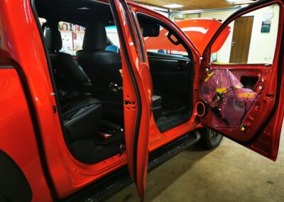 Toyota Hilux, car body film, car body wrapping, Car filming, Xpel protective film, Kileprof