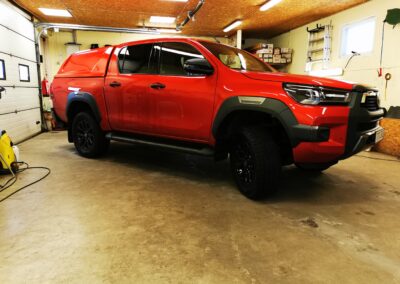 Toyota Hilux, car body film, car body wrapping, Car filming, Xpel protective film, Kileprof