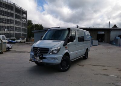 Mercedes Benz Sprinter, bus, touring bus, camper bus, motorhome, glass films, window films, car glass films, tinted films, protective films, sunscreens, Kileprof