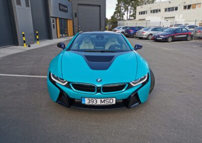 BMW i8, autokere kiletamine, värvivahetus, disainkile, autokere disain, autokiled, Kileprof
